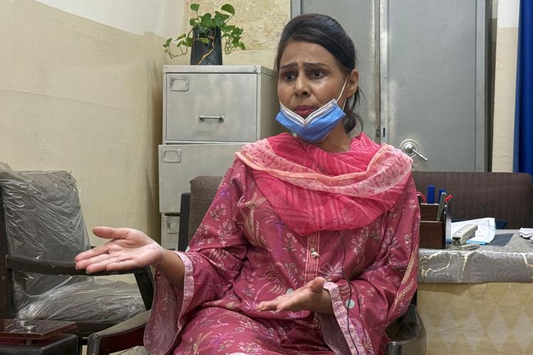 Pakistan Hospital Fire Nurse
