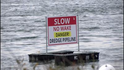 Dredge Pipeline Warning