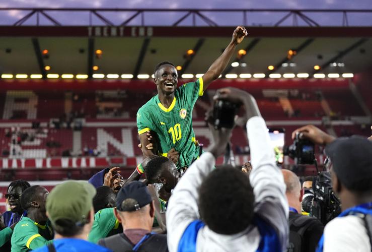 England Senegal Soccer