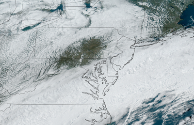 GOES Image at 3:30 PM