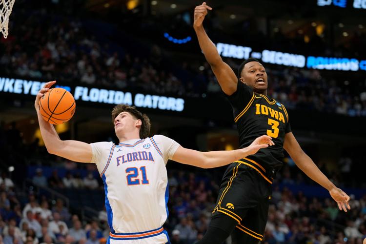 NCAA Iowa Florida Basketball