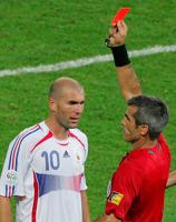 France Zidane Faces Italy