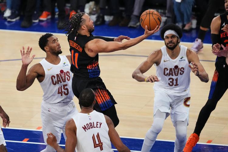 Cavaliers Knicks Basketball