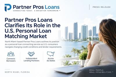 Partner Pros Loans Clarifies Its Role in the U.S. Personal Loan Matching Market