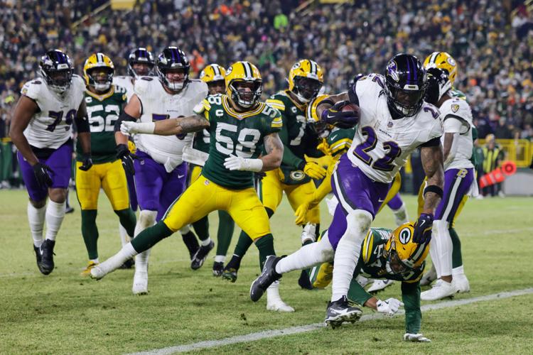APTOPIX Ravens Packers Football