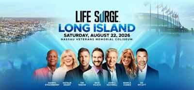 Life Surge to Bring Its National Christian Live Event to Long Island as Organization Approaches 100th Main-Stage Milestone