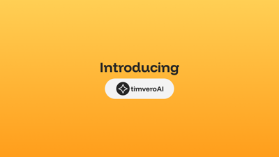 TIMVERO Launches timveroAI: An Industry-First AI Layer on timveroOS