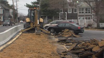 Construction Underway in Downtown Lewes