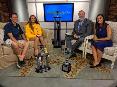 Saleta Nichols and father Todd with Jimmy and Katie