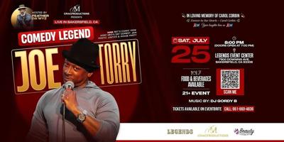 C MAC Productions Presents Comedy Legend Joe Torry Live at Legends Event Center Saturday, July 25, 2026