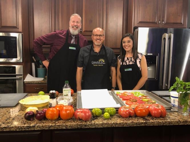 Pastor Hutchison with Jimmy and Katie