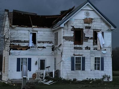 Sussex County Tornado Damage