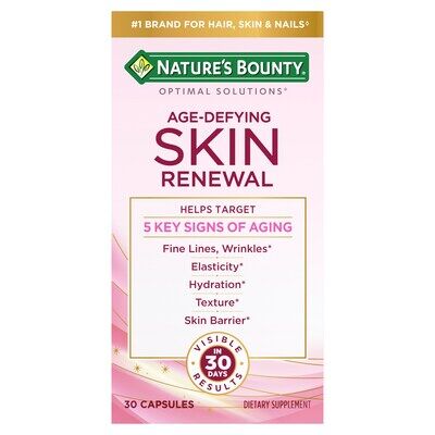 The Nature's Bounty® Brand Introduces New Age-Defying Skin Renewal Supplement for Daily Skin Care