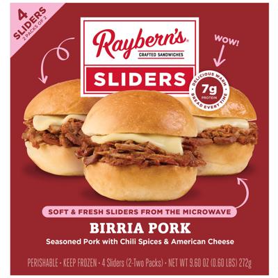 Raybern’s Introduces New Frozen Sliders, Expanding Its Line of Heat-and-Eat Sandwiches