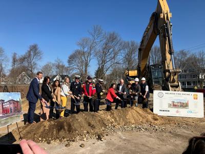 CTA Construction Managers Celebrates Groundbreaking for New Melrose Fire Engine 2 Station