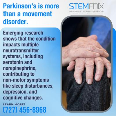 Stemedix Reviews Research Beyond Dopamine in Parkinson's Disease