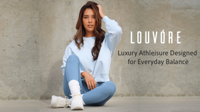 Louvore Launches Luxury Athleisure Built on a Mother-Daughter Vision
