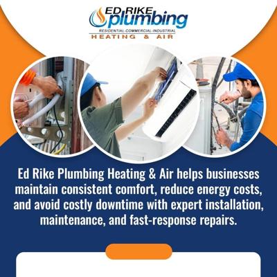 Commercial HVAC Expansion Strengthens Services at Ed Rike Plumbing Heating & Air