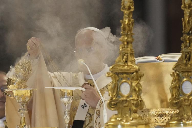 APTOPIX Italy Pope