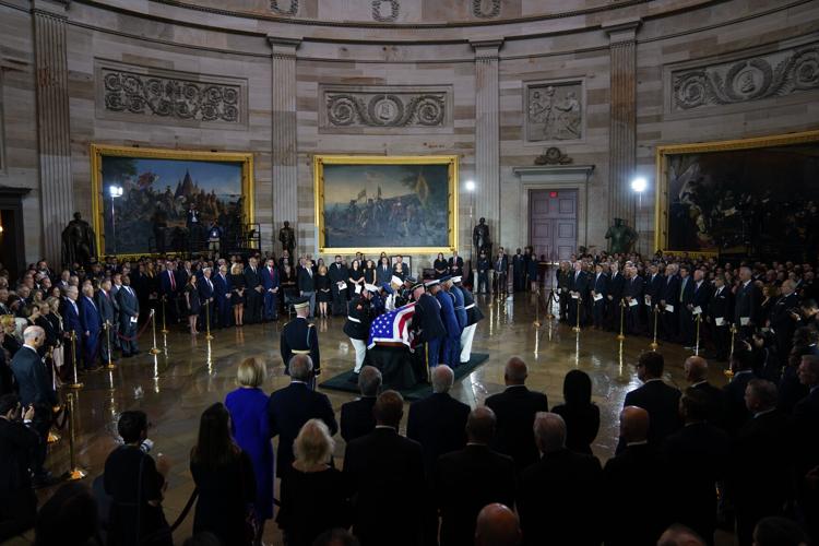 Lindsey Graham honored with memorial services in Washington, in photos