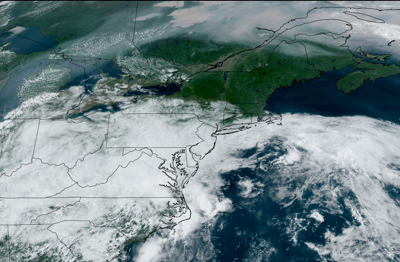 GOES Image at 3:40 PM EDT