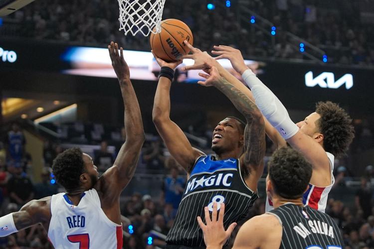 Pistons Magic Basketball