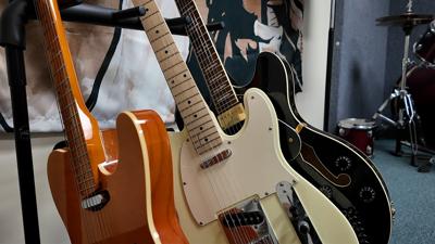 Guitars at the Seaford Music and Education Institute