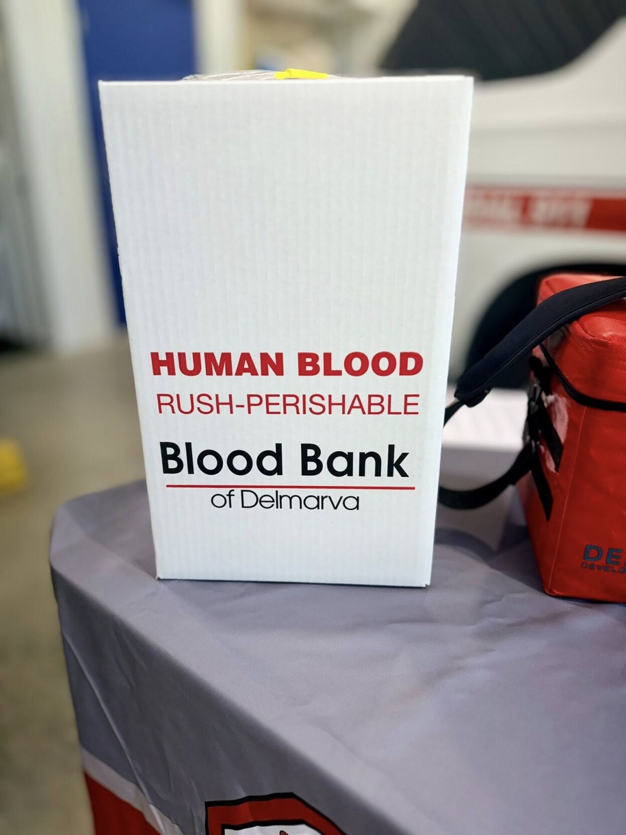 Caroline County whole blood program