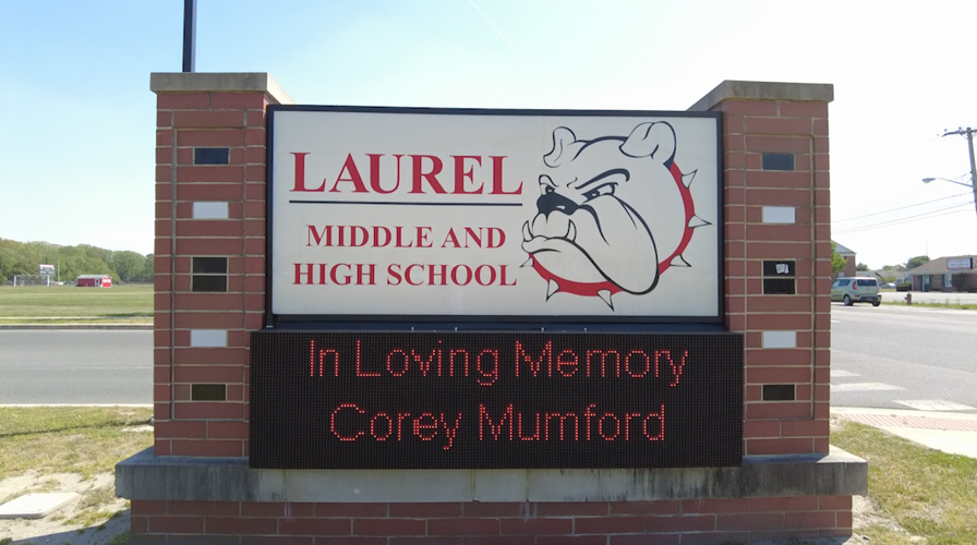 Laurel High School Corey Mumford Funeral
