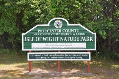 isle of wight nature park sign