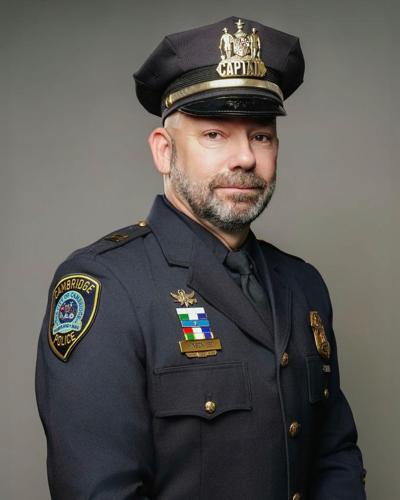 A picture of Cambridge Police Department’s Captain Ronald “Shane” Hinson