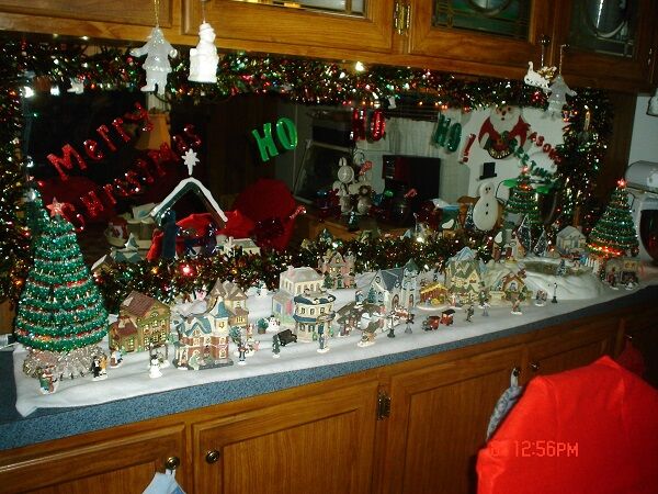 Roseanna DeBoeser christmas village