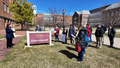 Stand Up for Science Rally at Salisbury University