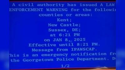 DEMA Mistaken Alert
