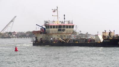Army Corps of Engineers Dredge