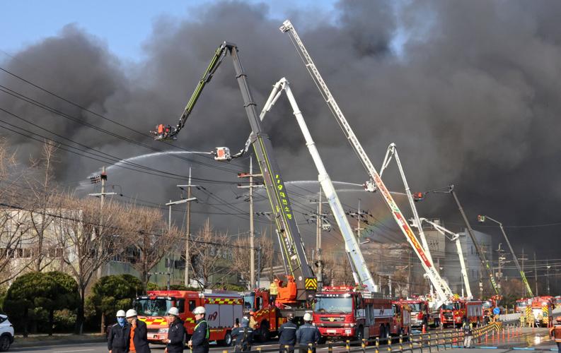 South Korea Fire
