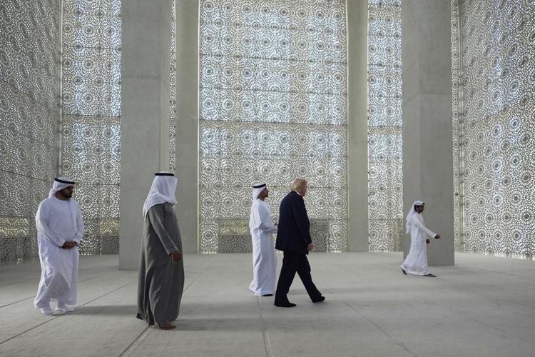 APTOPIX Trump Mideast