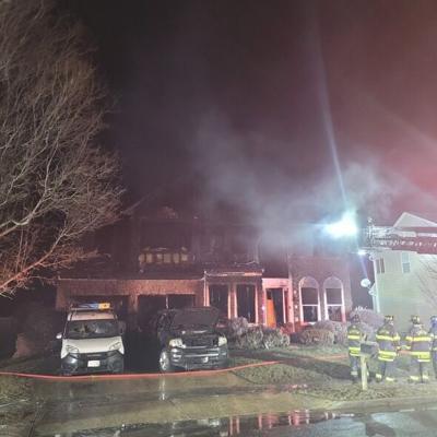 Easton house fire