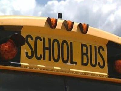 Updated: School Bus Goes into Ditch in Easton