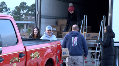 Perdue Farms delivers holiday roasters to Wicomico County first responders
