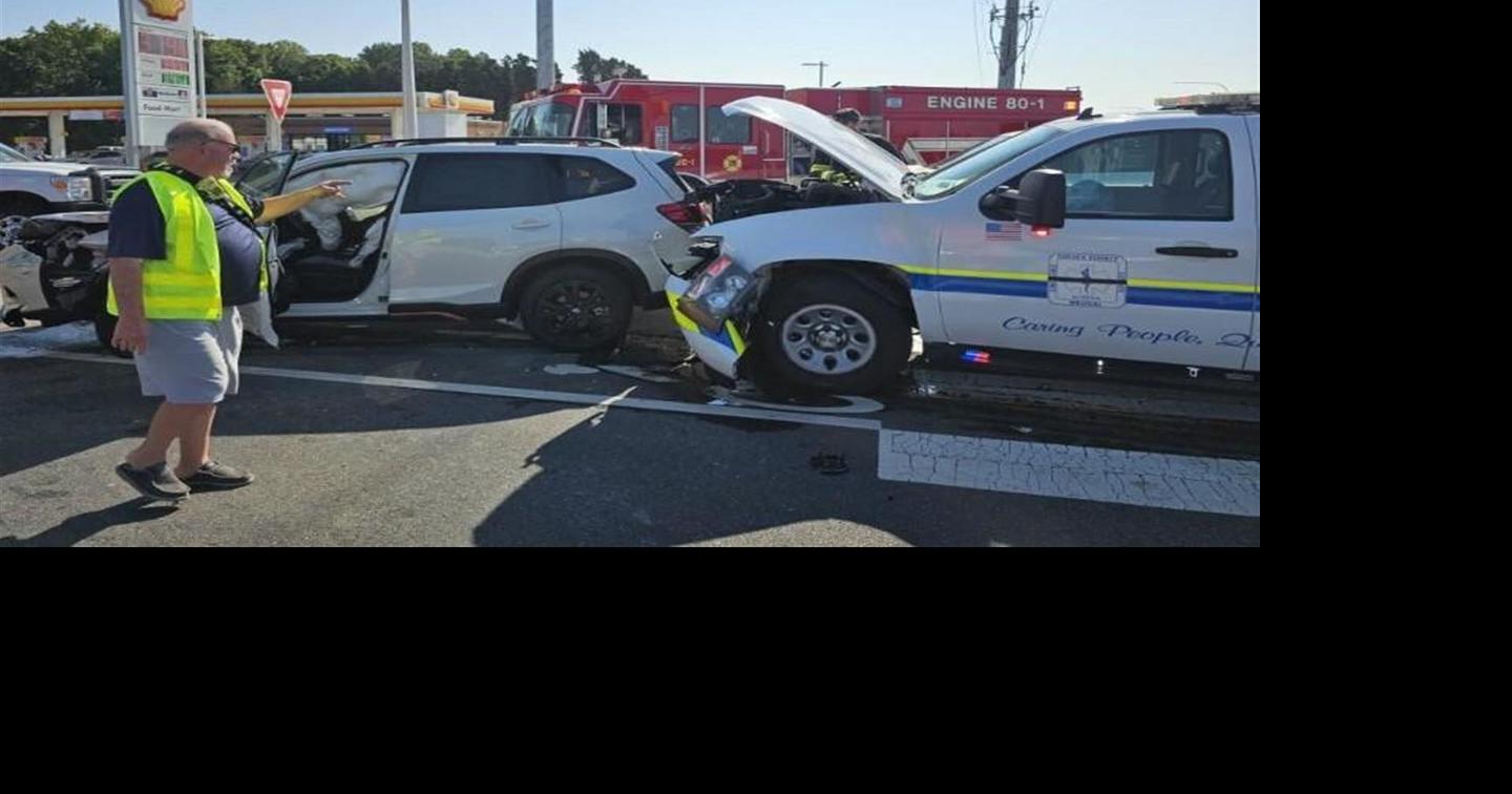 Emergency Officials Respond to Vehicle Collision Involving Paramedic ...
