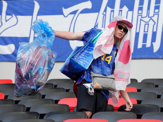 WCup Japan Cleans Up Soccer