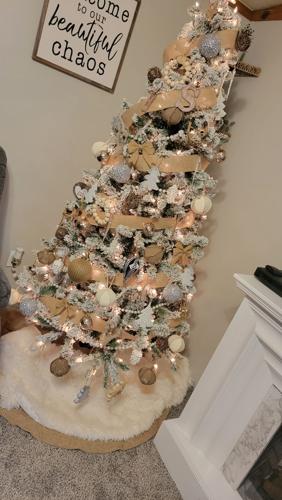 Michelle and Michael Scott Jr.'s Christmas tree.