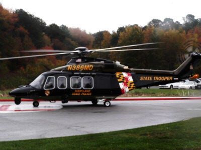 Cruise Ship Patient Airlifted by MSP Helicopter After Medical Emergency on Chesapeake Bay
