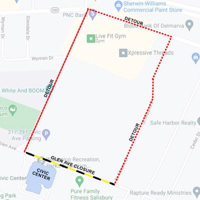 free dental clinic road closure