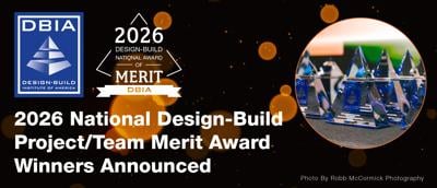 DBIA Announces 2026 National Design-Build Project/Team Award Merit Winners