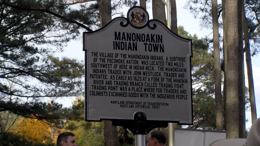 Manonoakin Historical Marker