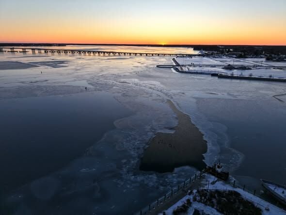 Safety precaution with waterfront areas