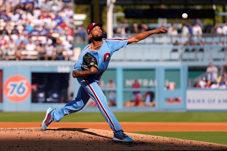 NLDS Phillies Dodgers Baseball