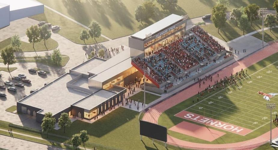 Proposed upgrades to Delaware State University's Alumni Stadium
